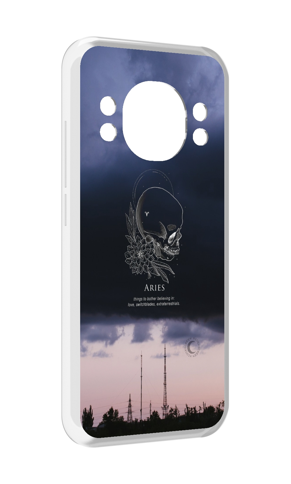 

Чехол MyPads знак-зодиака-овен-4 для Doogee S98 / S98 Pro, Прозрачный, Tocco