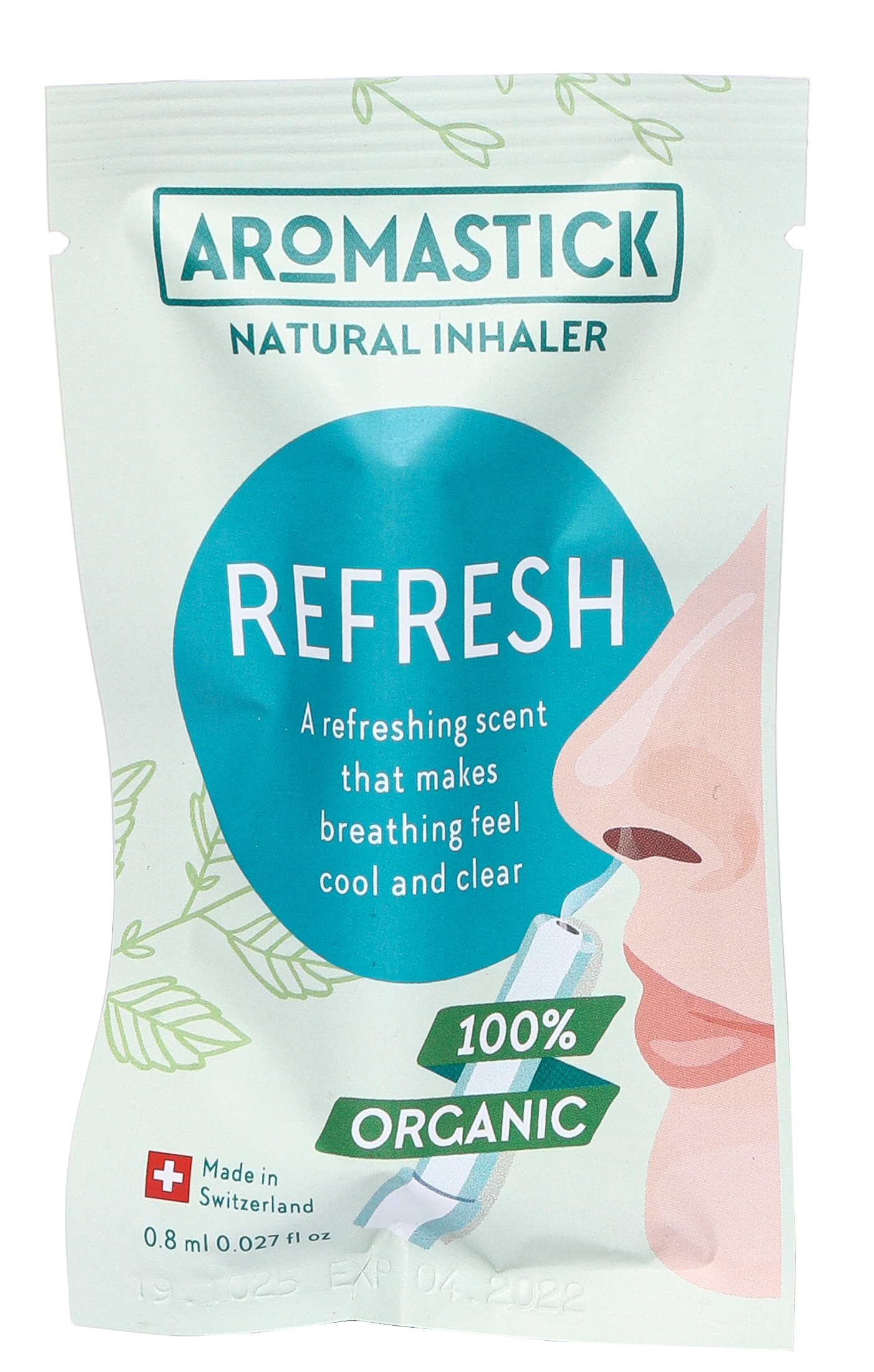 

Ингалятор Aromastick™ Refresh (Свежесть), Refresh