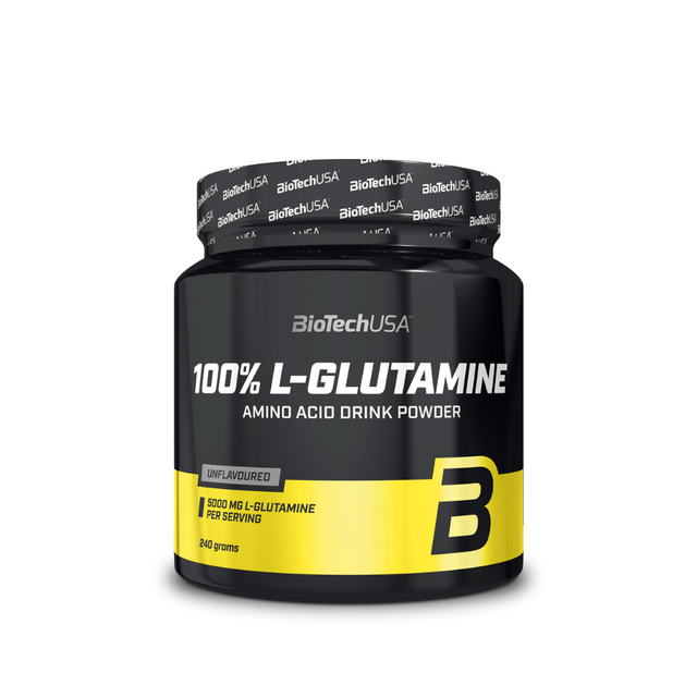 L-глутамин BioTechUSA 100% L-glutamine порошок 240 г