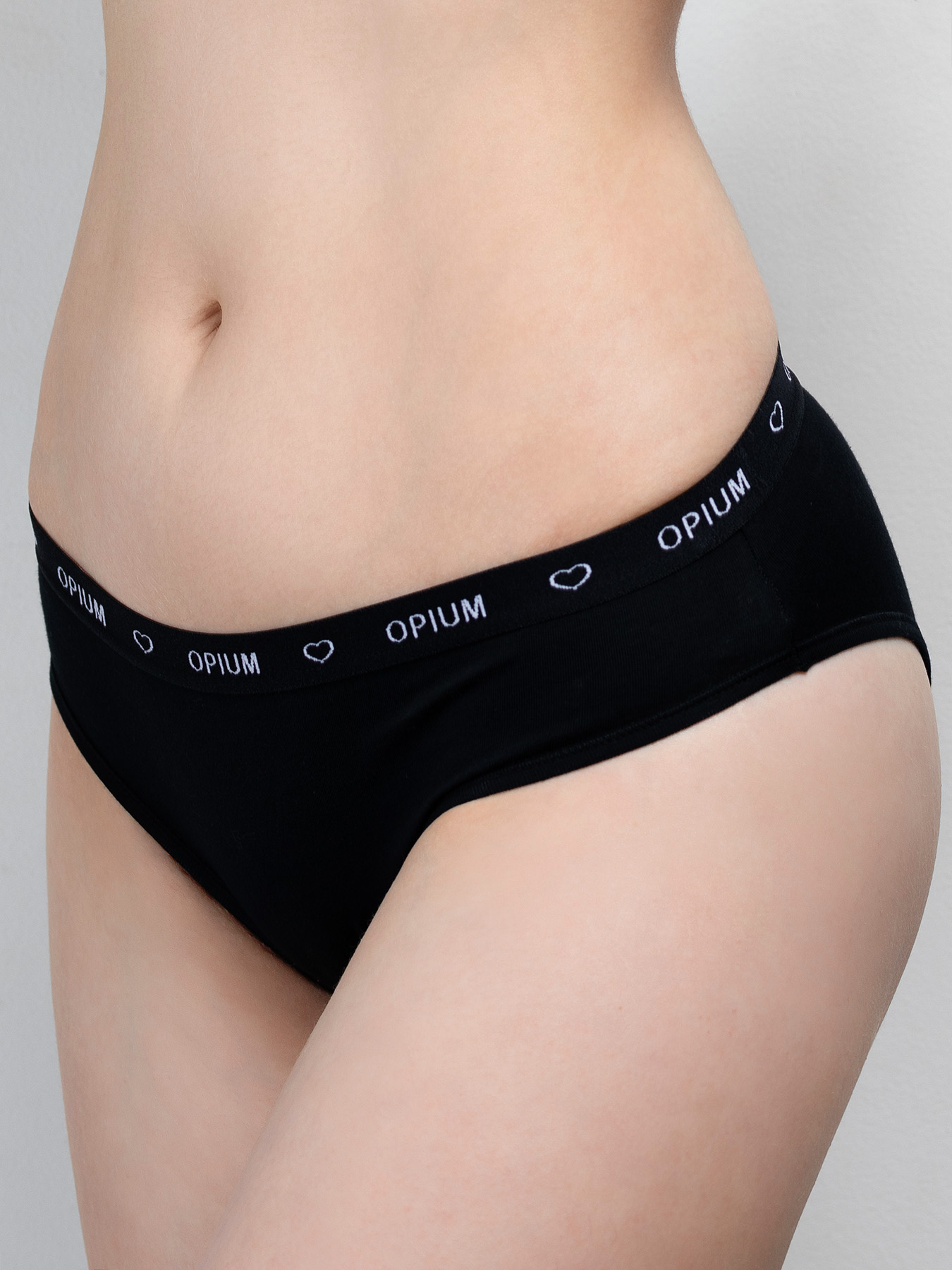 

Трусы женские Opium Т - 1 черные 2XL, Черный, Т - 1