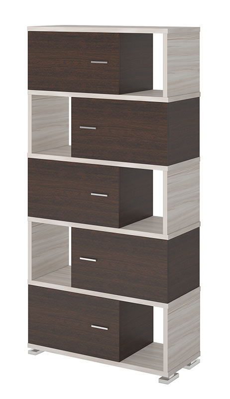 

Стеллаж Мэрдэс СБ-30-5 (пятиэтажный), caramel-wenge, Бежевый