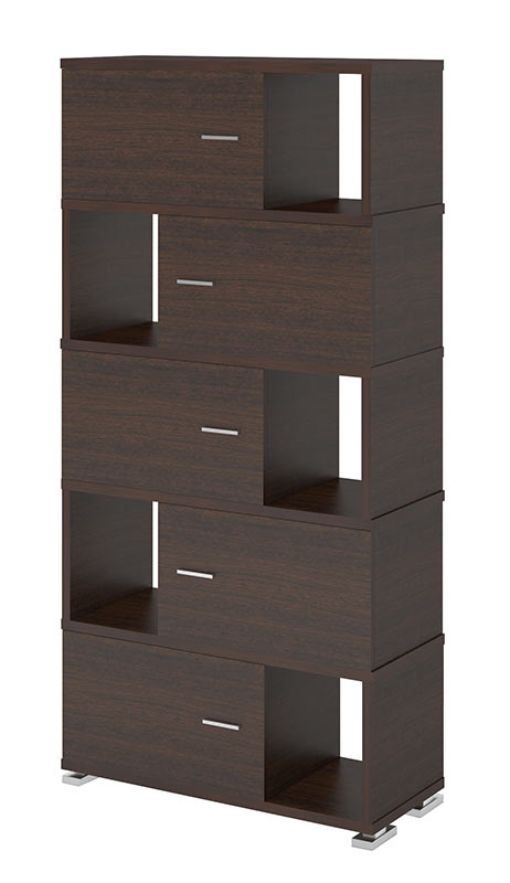 

Стеллаж Мэрдэс СБ-30-5 (пятиэтажный), wenge, Венге