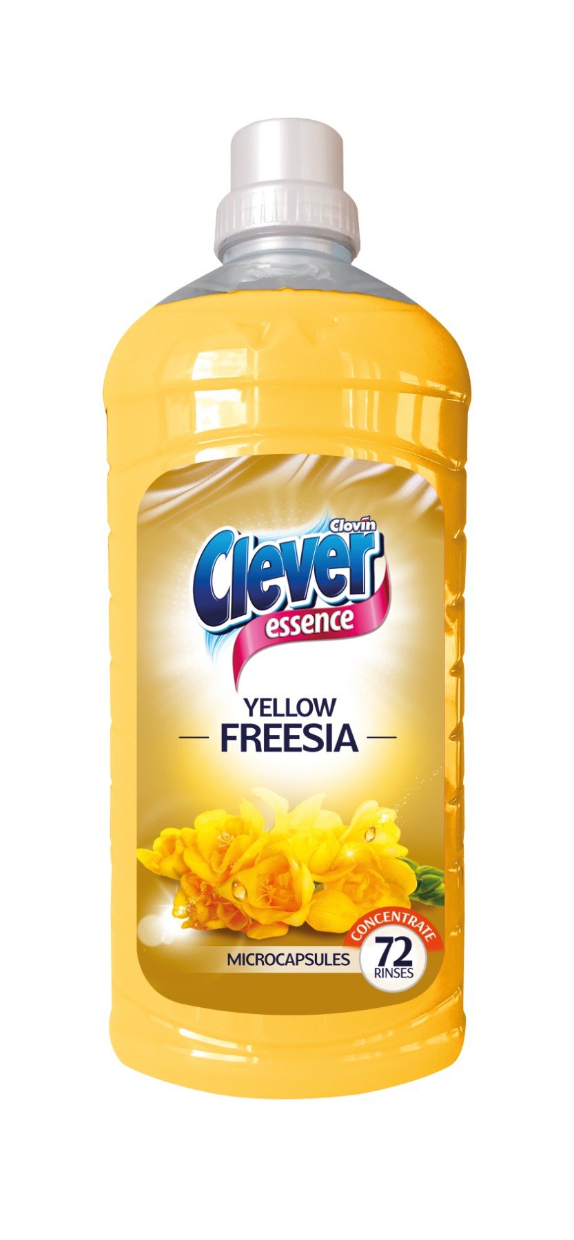 

Концентрат для полоскания белья Clever Essenсe Yellow Freesia (Желтая фрезия) 1,8 л, CLEVER