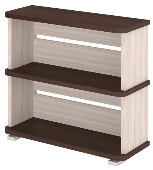 

Стеллаж Мэрдэс СБ-25/2 ВК, wenge-caramel, Венге