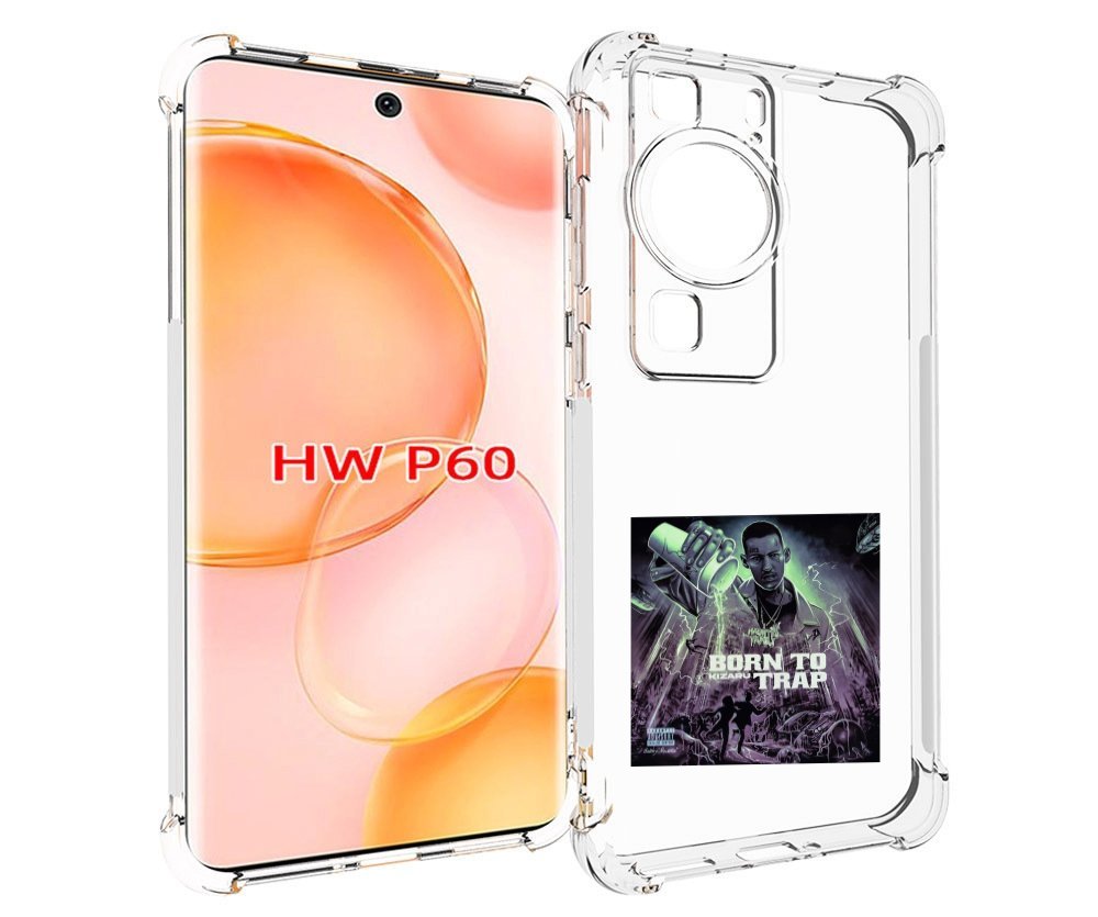 

Чехол MyPads Born to Trap Kizaru для Huawei P60, Tocco