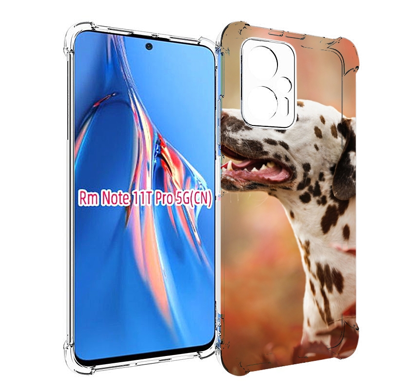 

Чехол MyPads далматин для Xiaomi Redmi Note 11T Pro / 11T Pro Plus / Poco X4 GT противо..., Прозрачный, Tocco