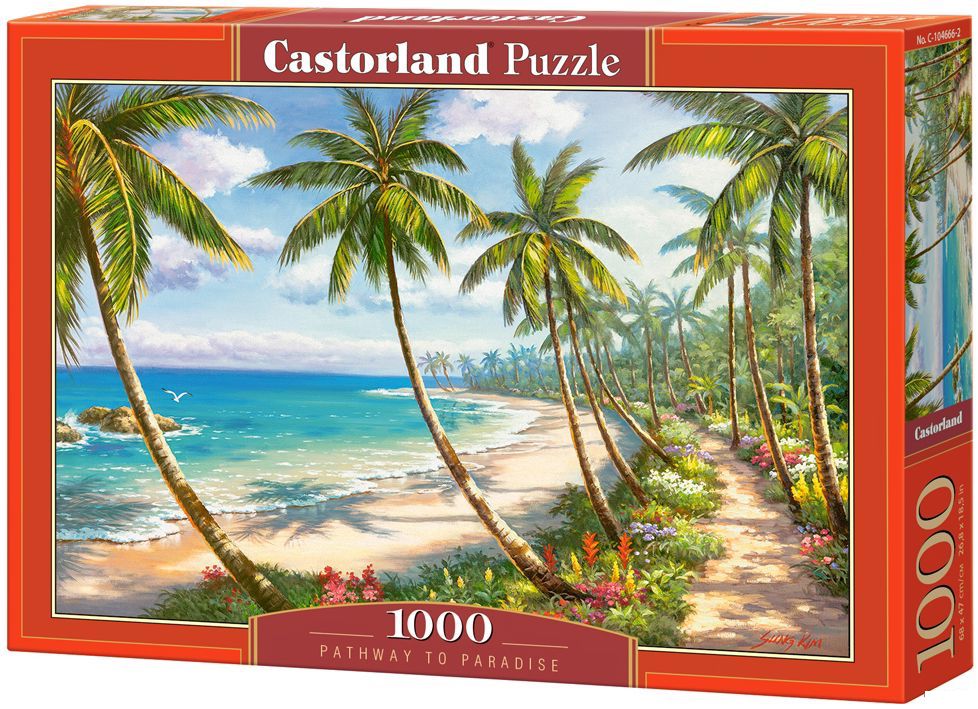 Купить Пазл Райское побережье, 1000 деталей, артикул C-104666 Castorland C-104666,