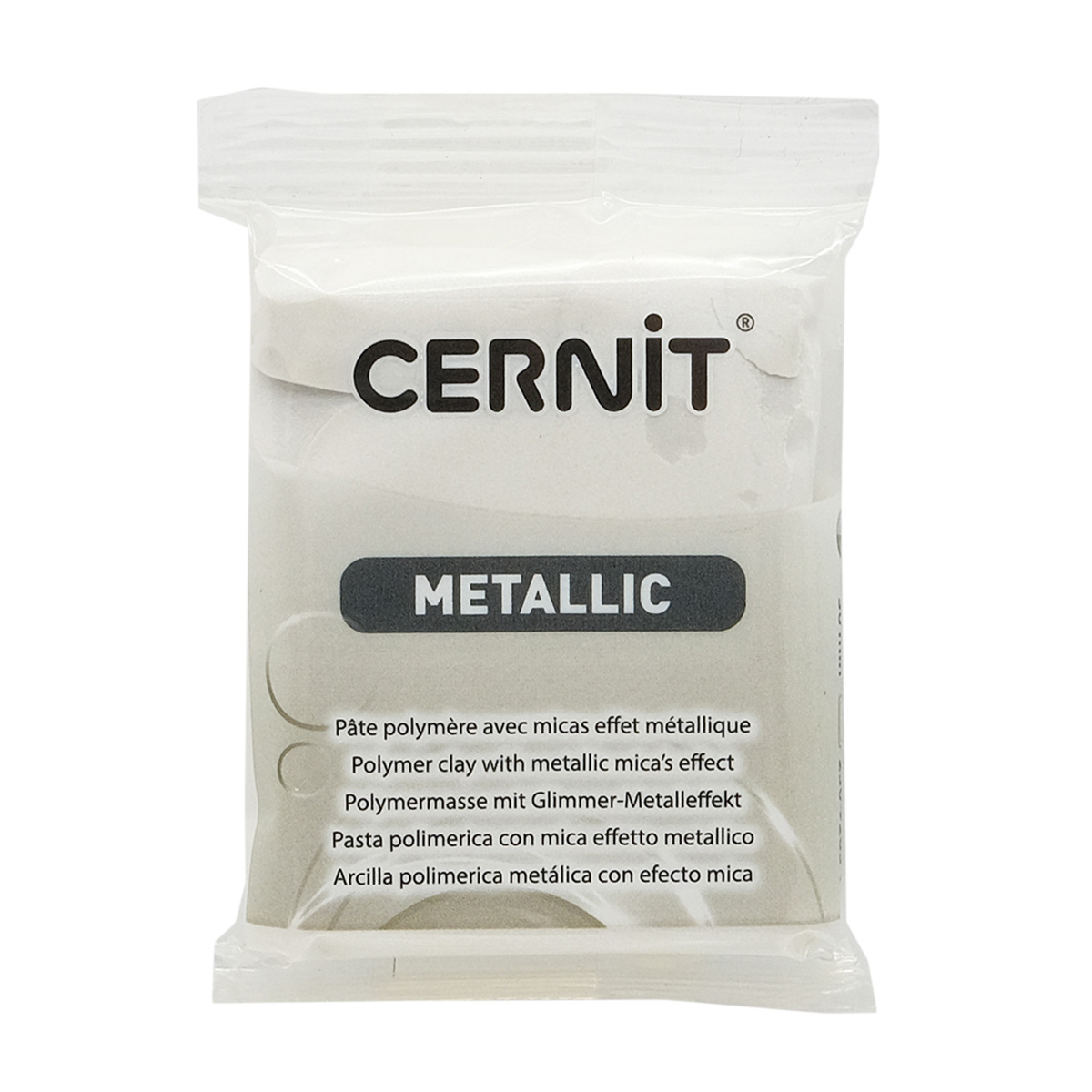 Пластика Cernit Metallic, 56 грамм, цвет 085 перламутровый, арт. CE0870056