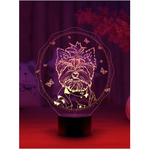 

Сувенирный ночник "Йоркширский терьер #2"