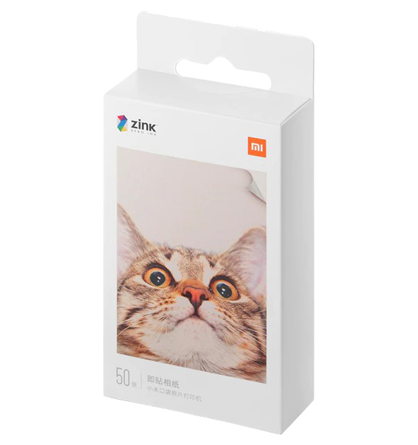 

Фотобумага Xiaomi Mijia AR ZINK Portable Photo Printer Paper XMZPXZHT03 (50 штук в упаковк, Белый