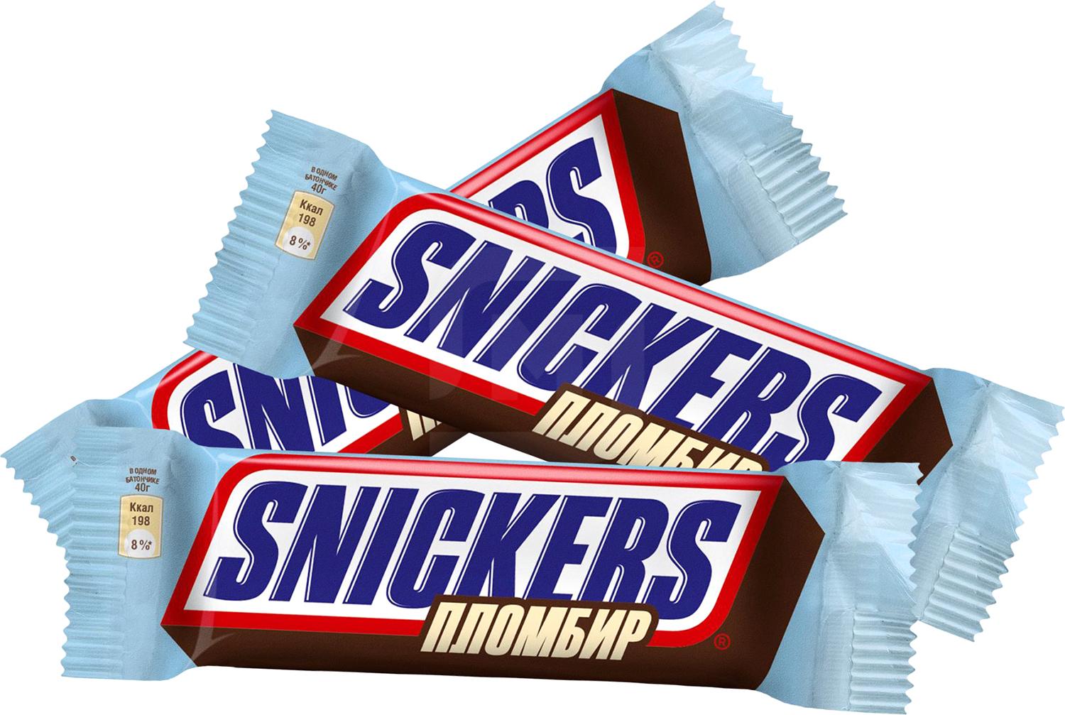 

Конфеты Snickers Minis пломбир в шоколадной глазури