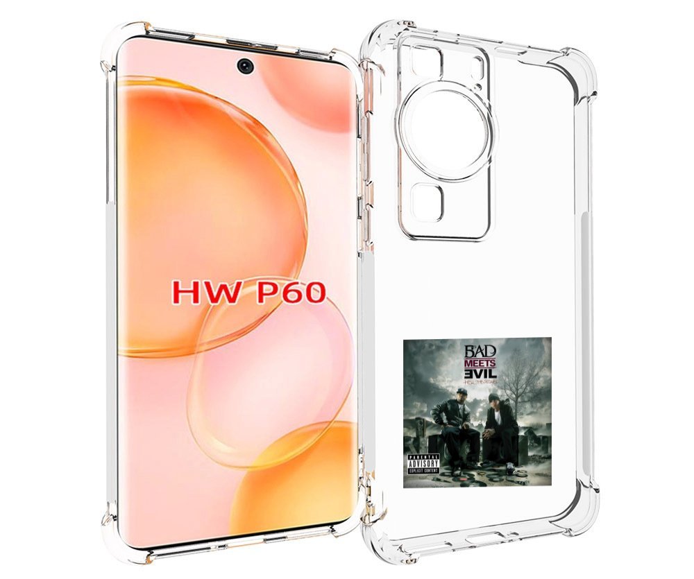 Чехол MyPads Eminem BAD MEETS EVIL – HELL THE SEQUEL для Huawei P60