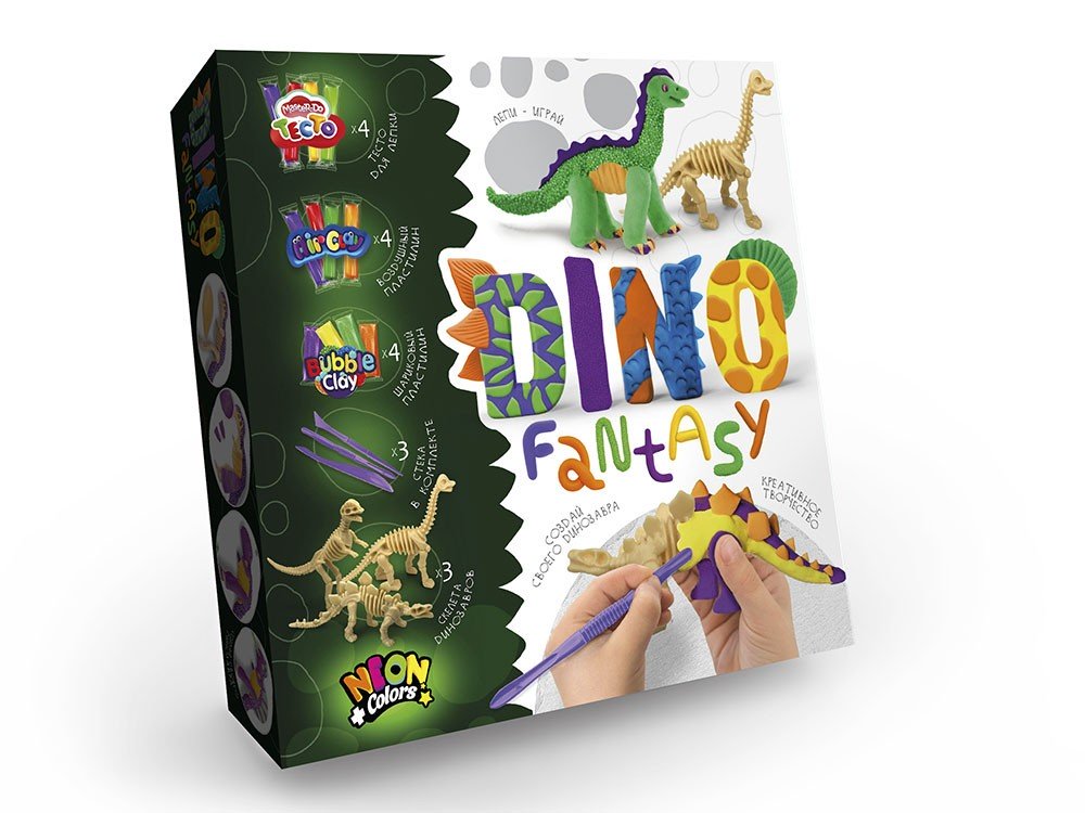 фото Набор креативного творчестваdino fantasy danko toys df-01-02