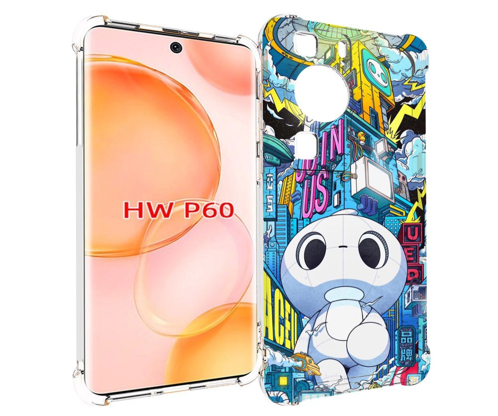 

Чехол MyPads FaceU для Huawei P60, Tocco