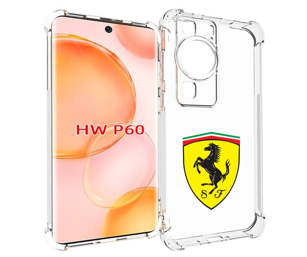 

Чехол MyPads Ferrari-3 мужской для Huawei P60, Tocco