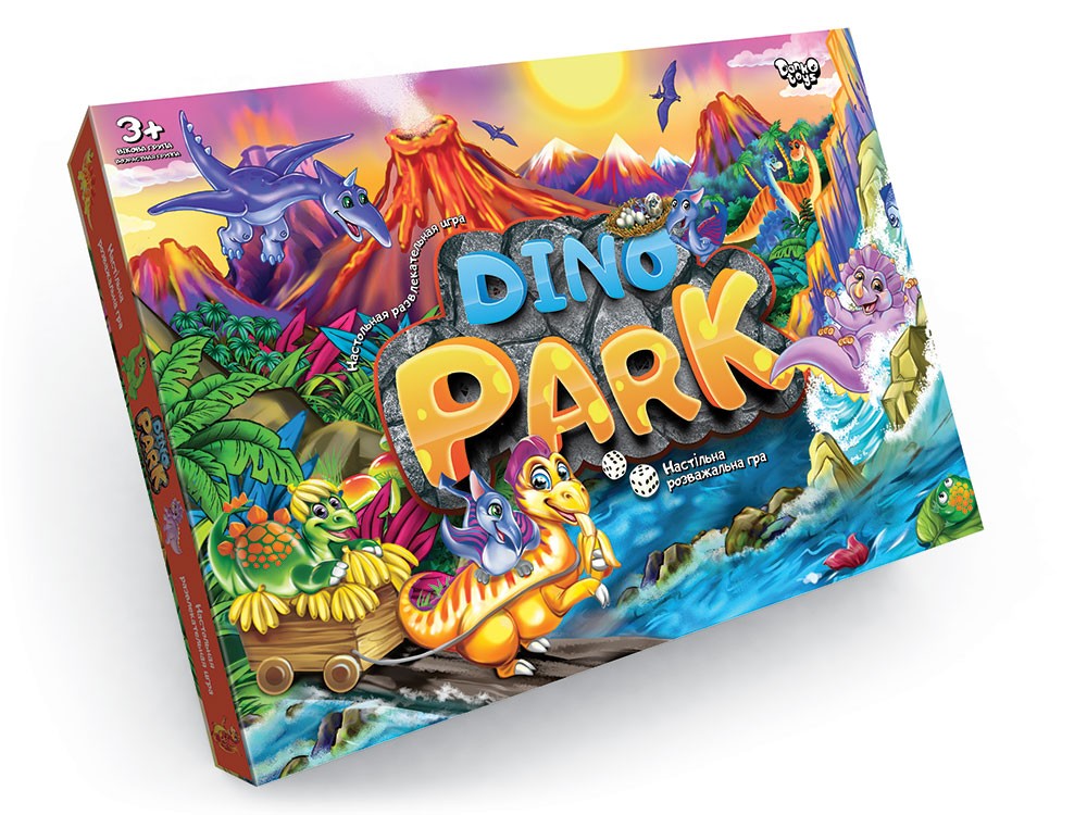 фото Настольная развлекательная игра dino park danko toys dt g95