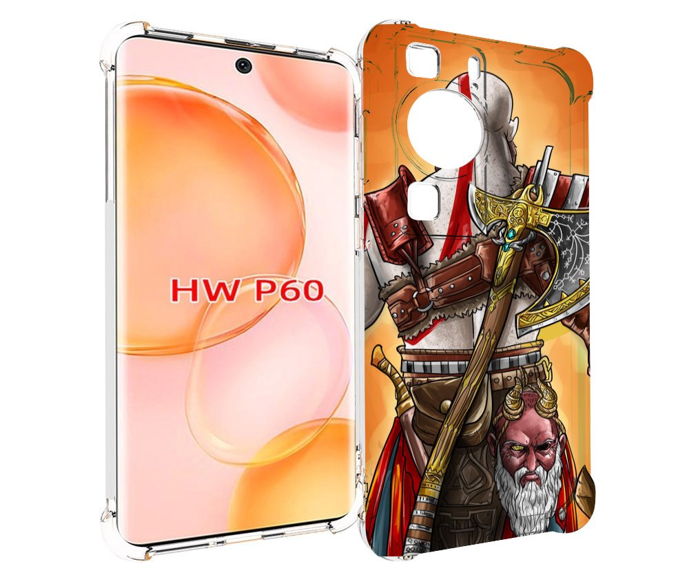 

Чехол MyPads God of War для Huawei P60, Tocco