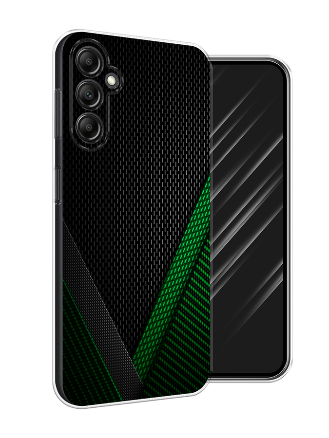 

Чехол Awog на Samsung Galaxy A15 "Зеленый карбон", Черный;зеленый, 2108950-1