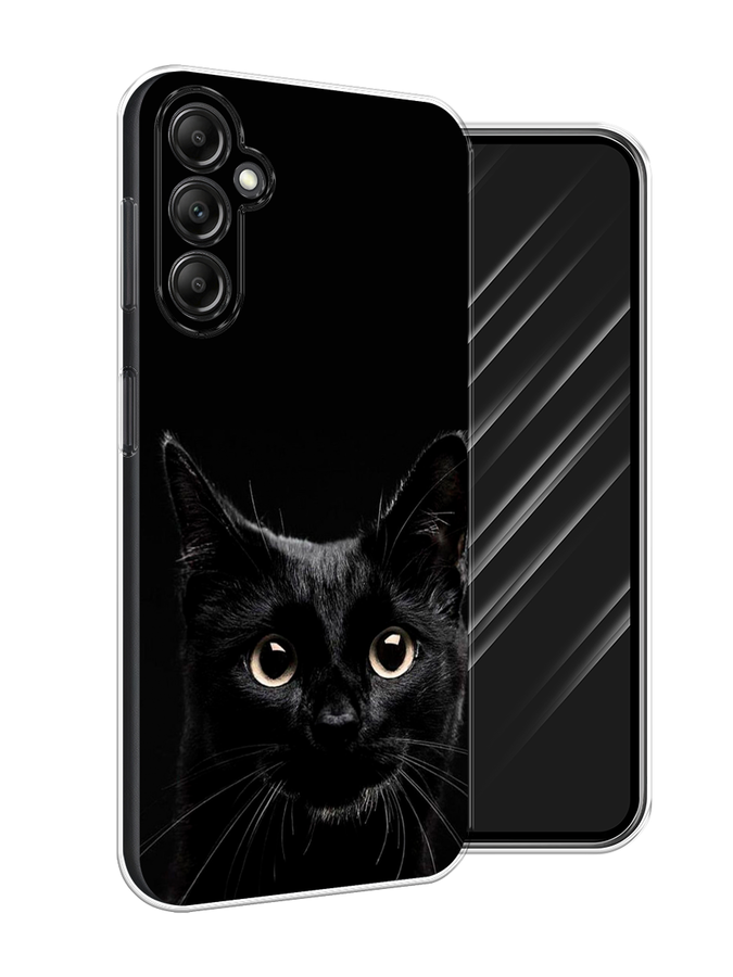 

Чехол Awog на Samsung Galaxy A15 "Добрый кот", Черный, 2108950-1