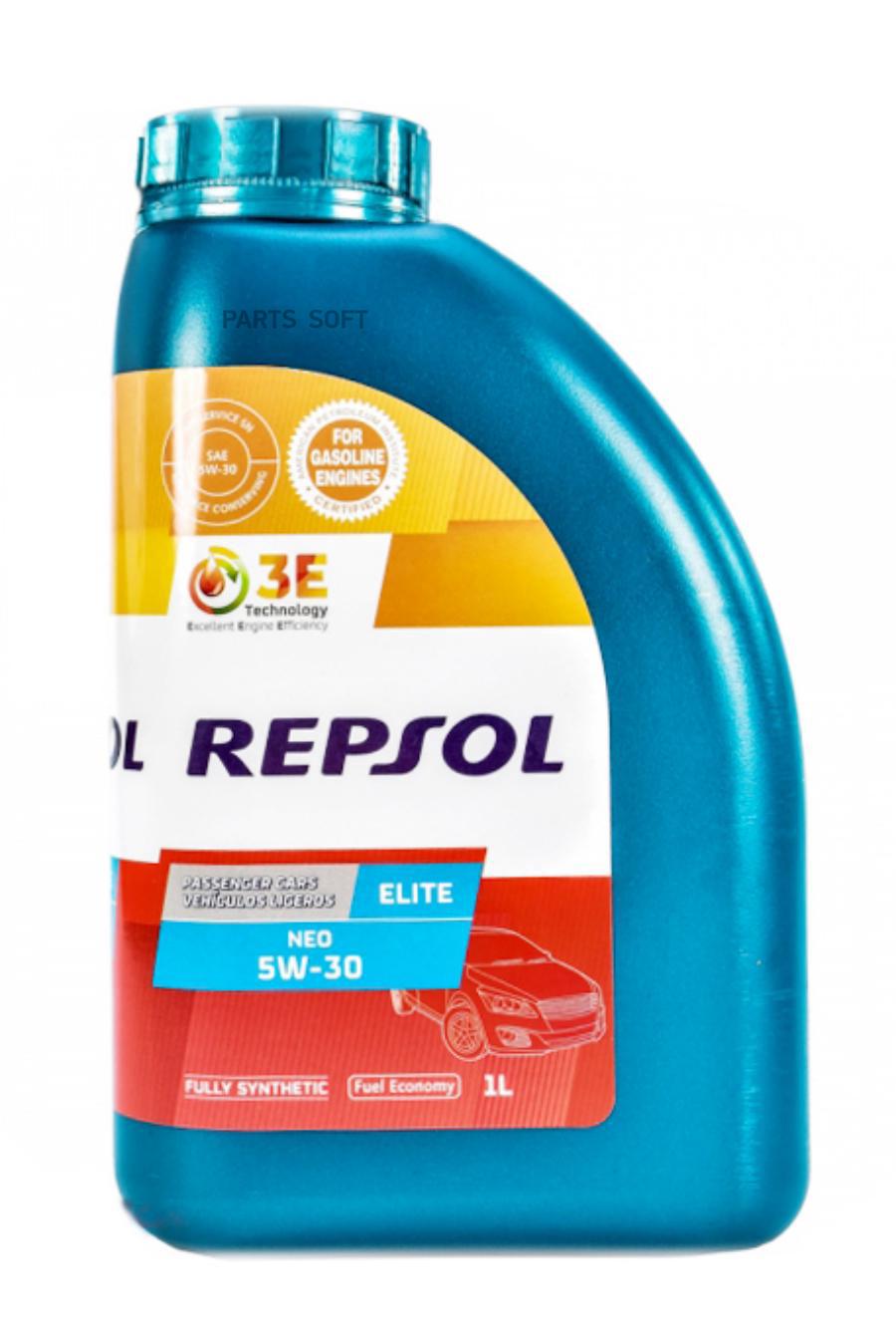 Моторное масло REPSOL синтетическое ELITE NEO 5W30 1л