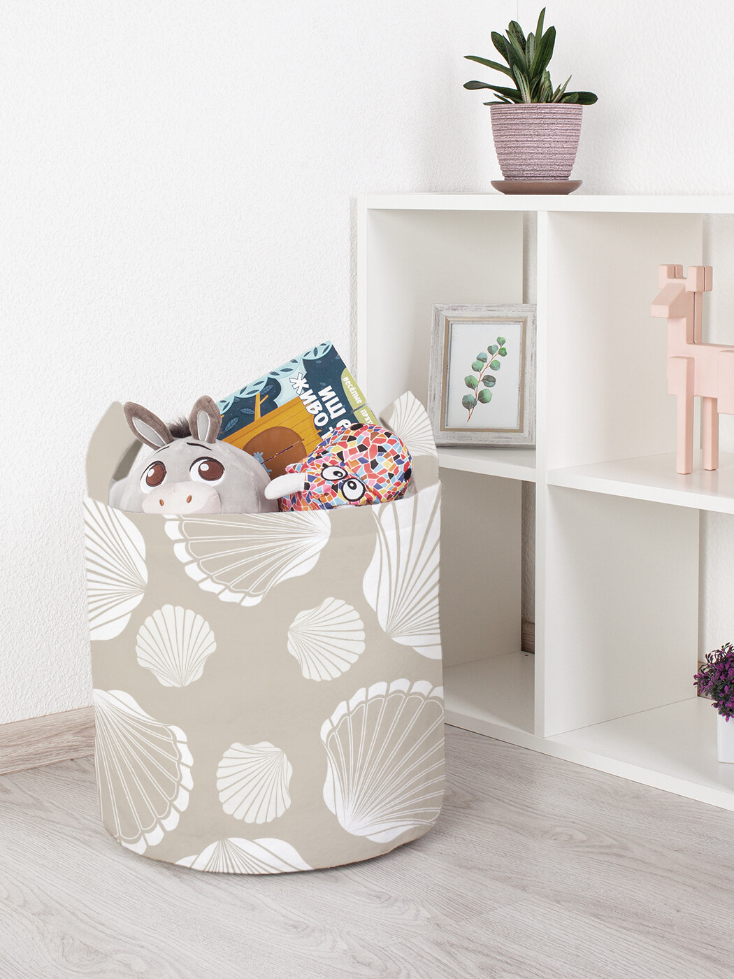 

Корзина для игрушек JoyArty 35x35 см toba_2891_S, Разноцветный