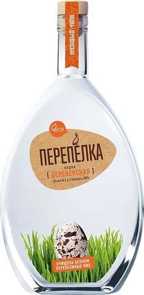 

Водка Перепелка Деревенская на перепелиных яйцах