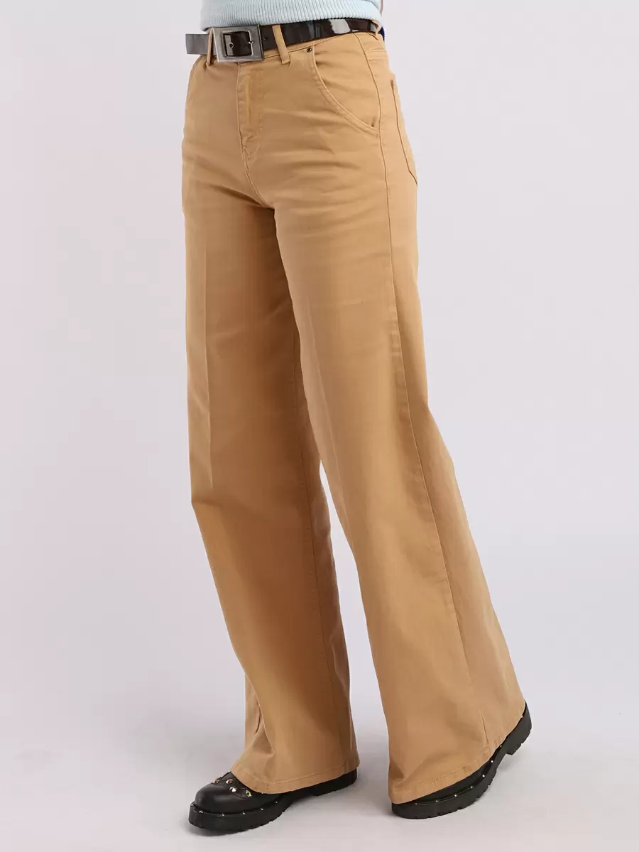 

Джинсы женские EUROFASHION SQ70959 бежевые 29, SQ70959