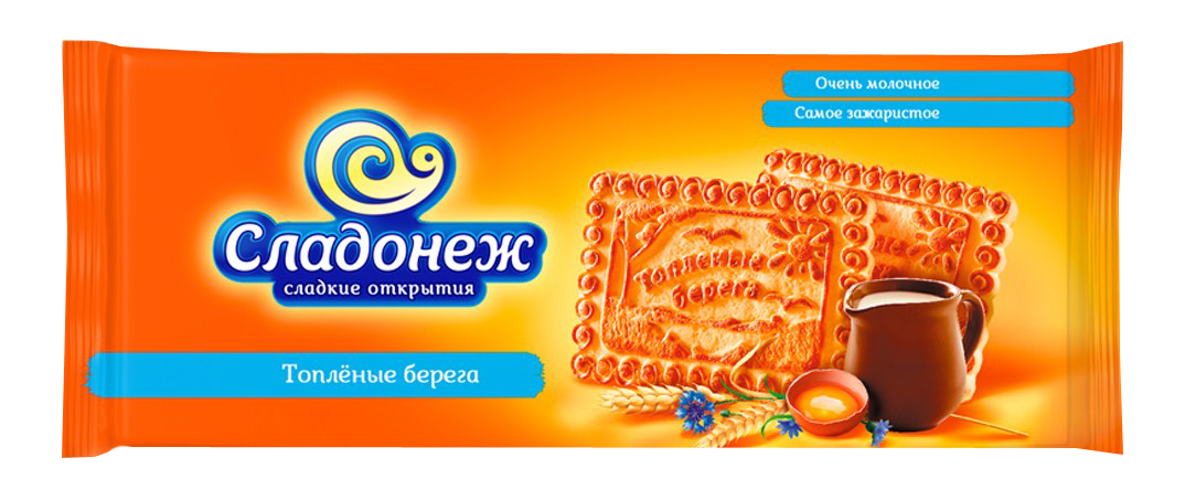 

Печенье Сладонеж Топленые берега 480 г