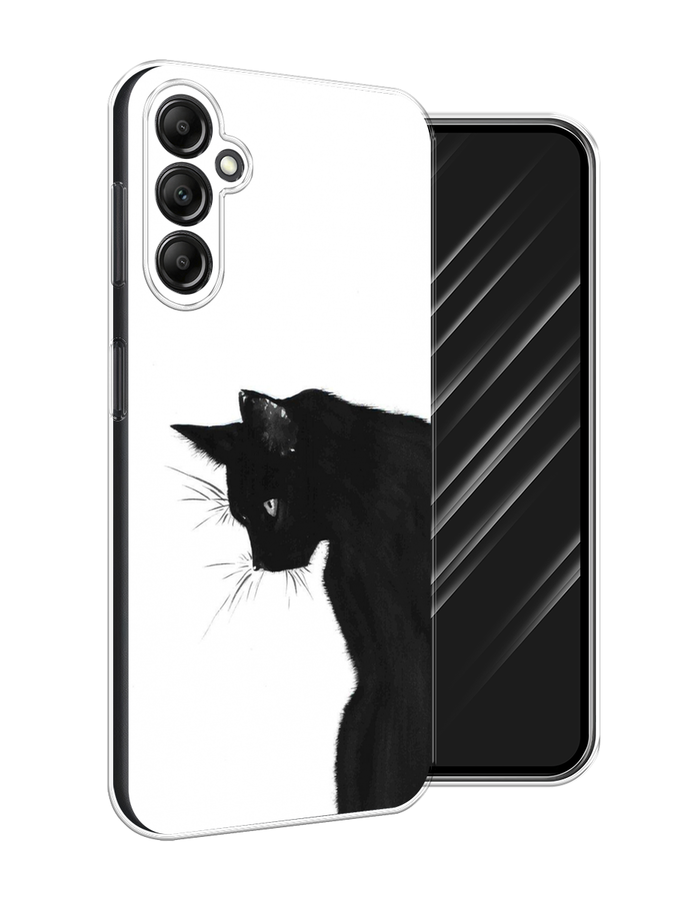 

Чехол Awog на Samsung Galaxy A15 "Black cat", Черный;белый, 2108950-1