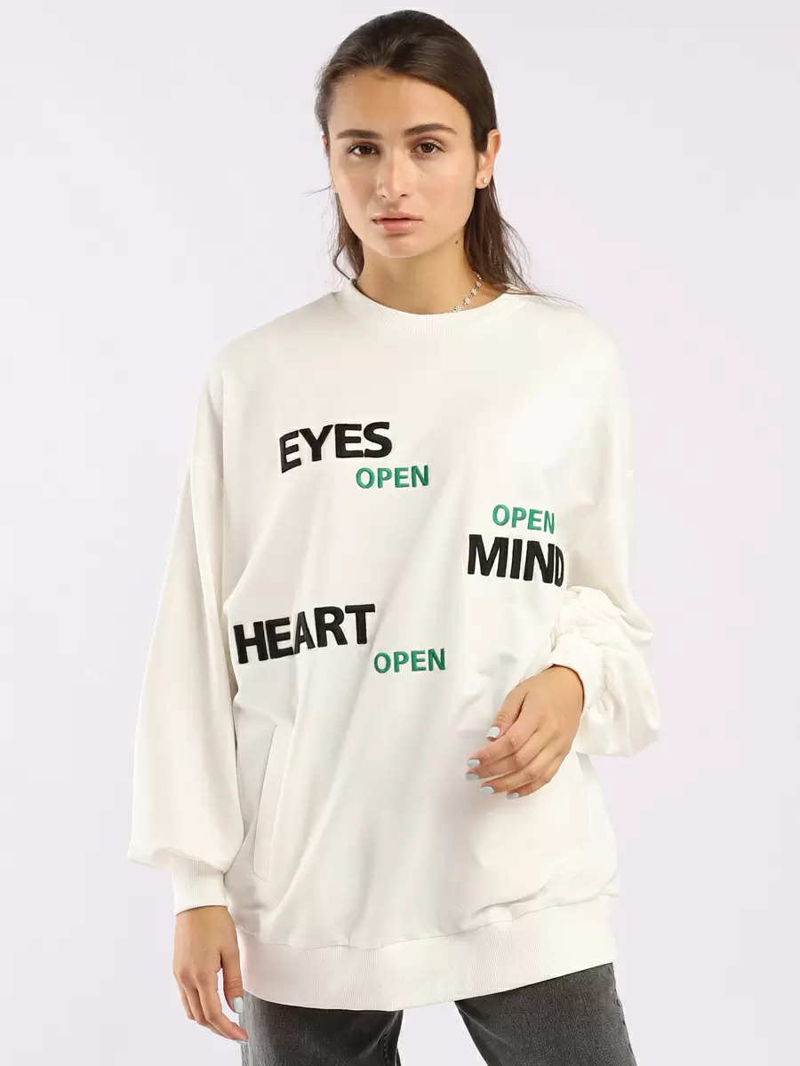 

Толстовка женская Soul SQ70244 белая 1, SQ70244