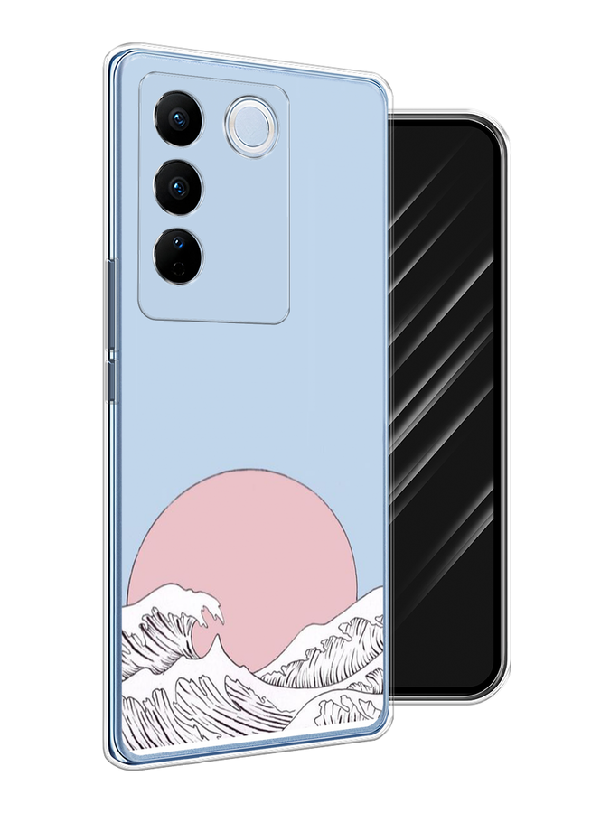

Чехол Awog на Vivo V27/V27 Pro "Японское солнце", 268550-10