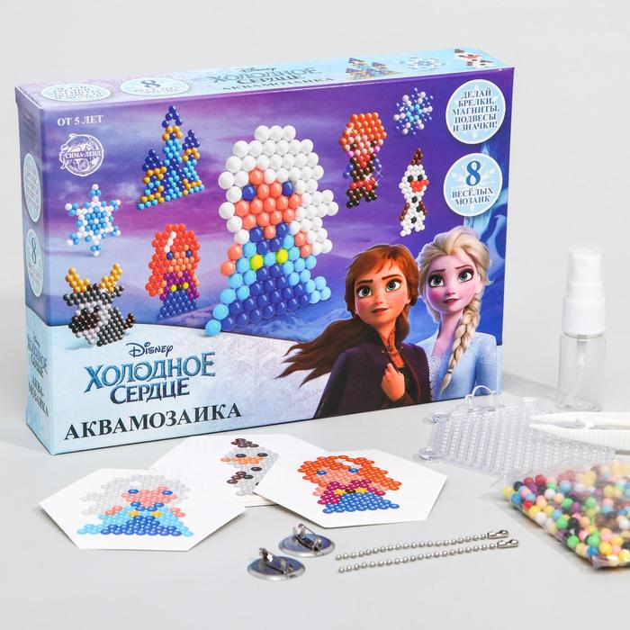 

Аквамозаика Frozen, Холодное сердце, 8 фигурок