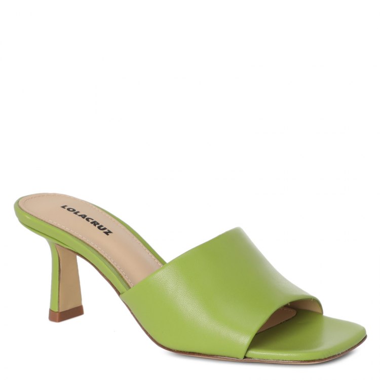 

Мюли женские Lola Cruz 124Z14BK зеленые 39 EU, 124Z14BK