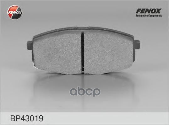 

Тормозные колодки FENOX дисковые BP43019