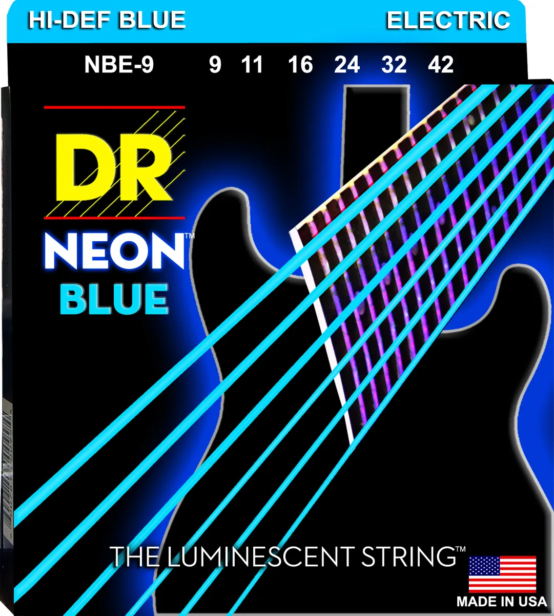 фото Струны для электрогитары dr string nbe-9