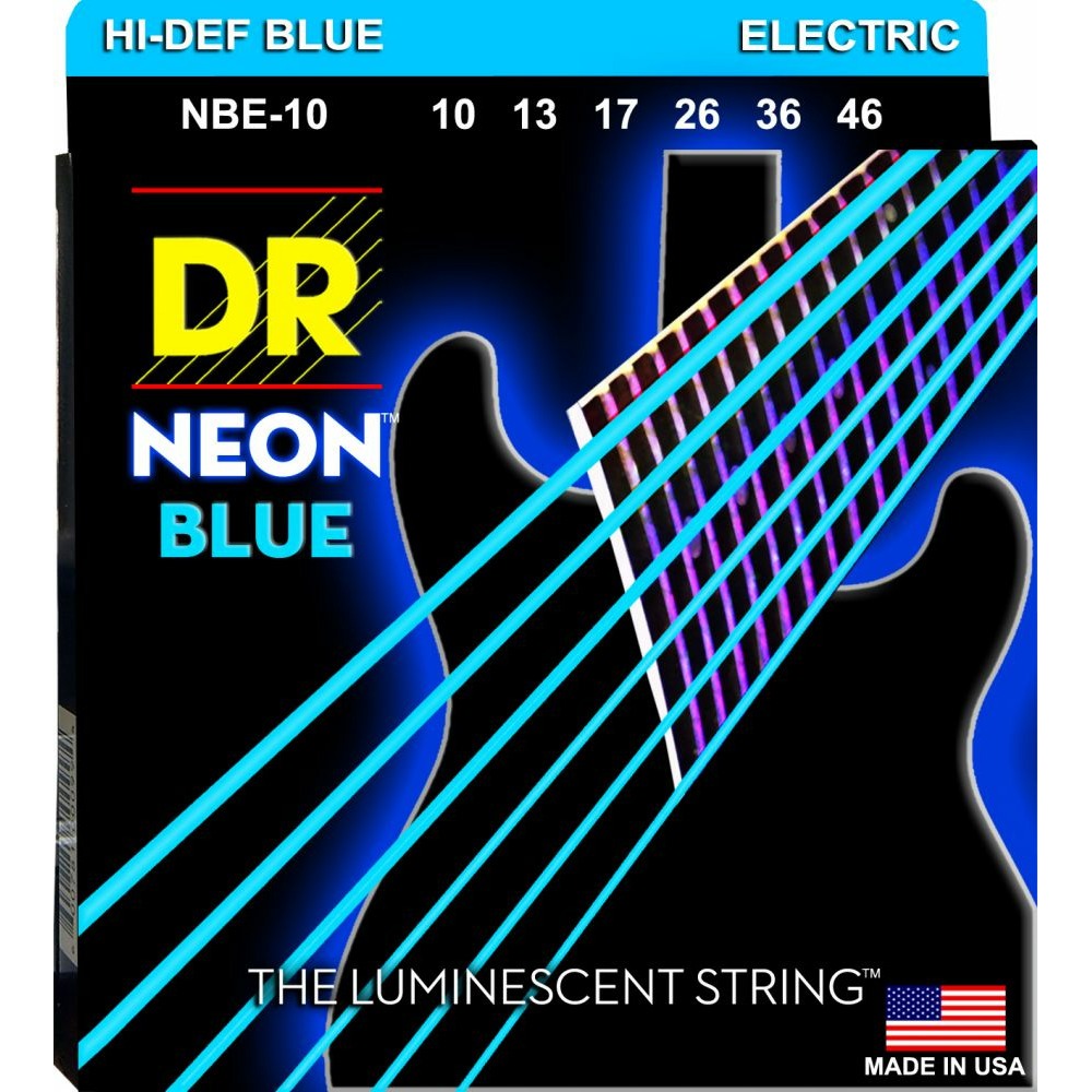 фото Струны для электрогитары dr string nbe-10