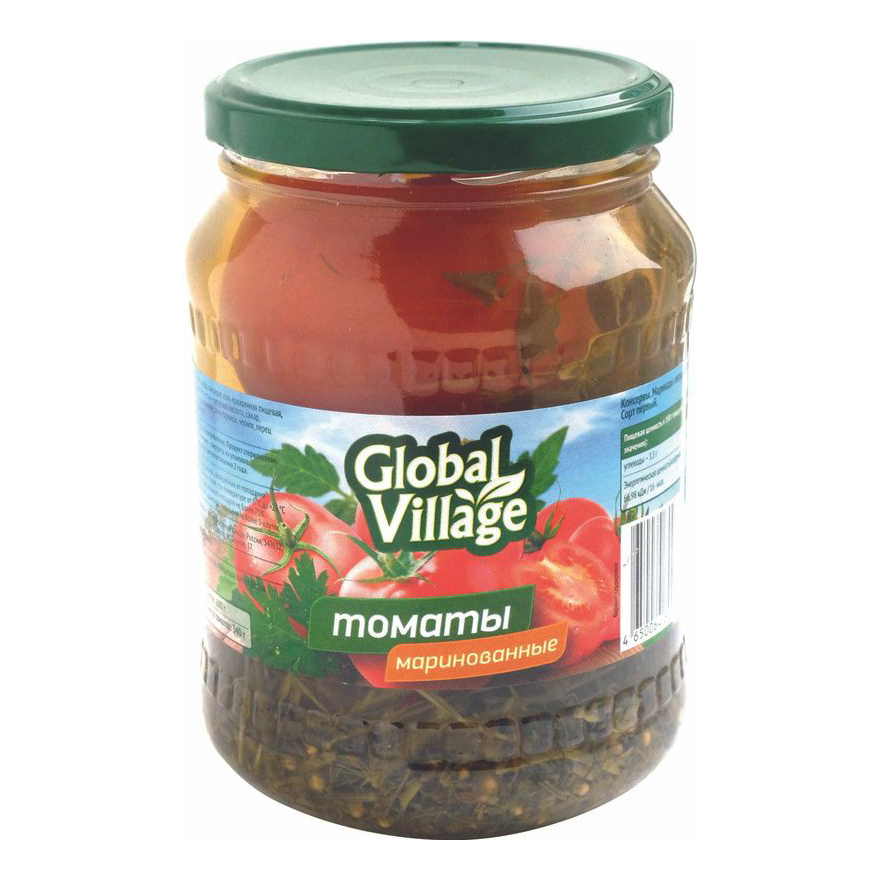 Global village томатный. Томаты Глобал Вилладж 680 маринованные. Помидоры соленые Глобал Виладж. Global Village помидоры маринованные. Глобал Вилладж консервы овощные.