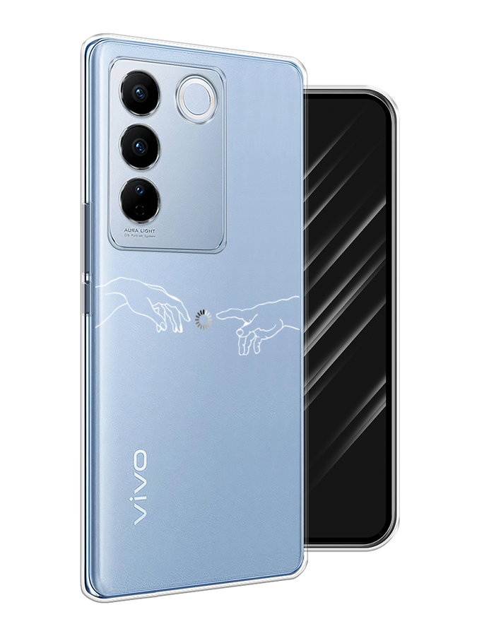 

Чехол Awog на Vivo V27/V27 Pro "Загрузка творения", Белый;серый;прозрачный, 268550-10