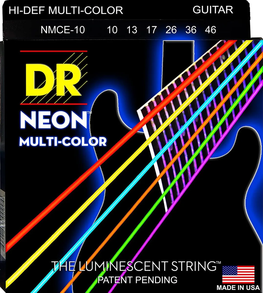 фото Струны для электрогитары dr string nmce-10