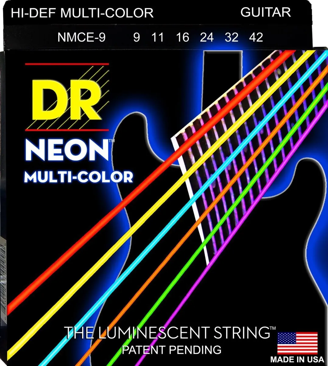 фото Струны для электрогитары dr string nmce-9