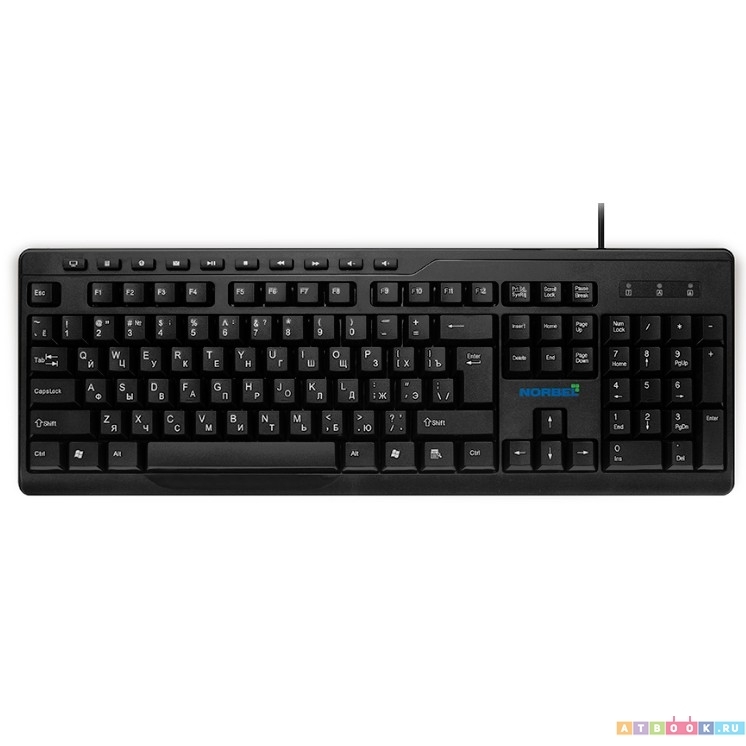 Проводная клавиатура CBR NKB 001 Black
