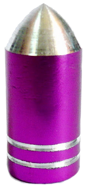 Колпачок VLX-VC08 для A/V в виде пули с 2 проточками(фиолетовый)