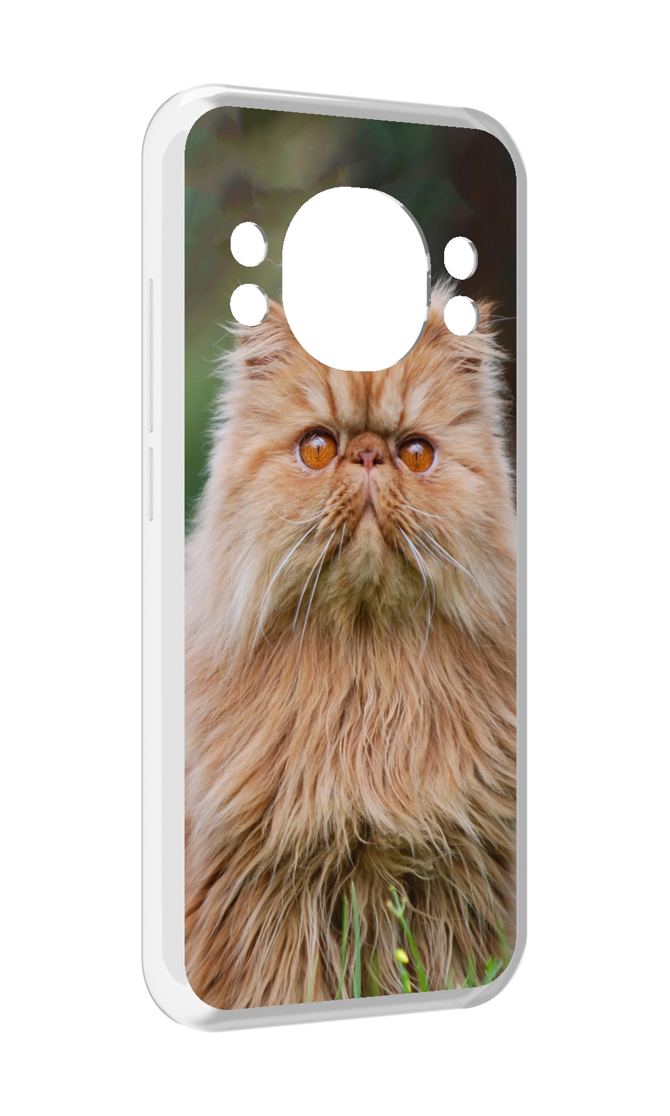 

Чехол MyPads кошка персидская для Doogee S98 / S98 Pro, Прозрачный, Tocco