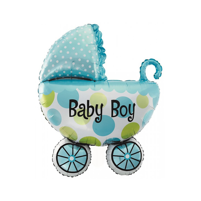 

Набор воздушных шаров, Фольгированный 5шт Baby Boy коляска