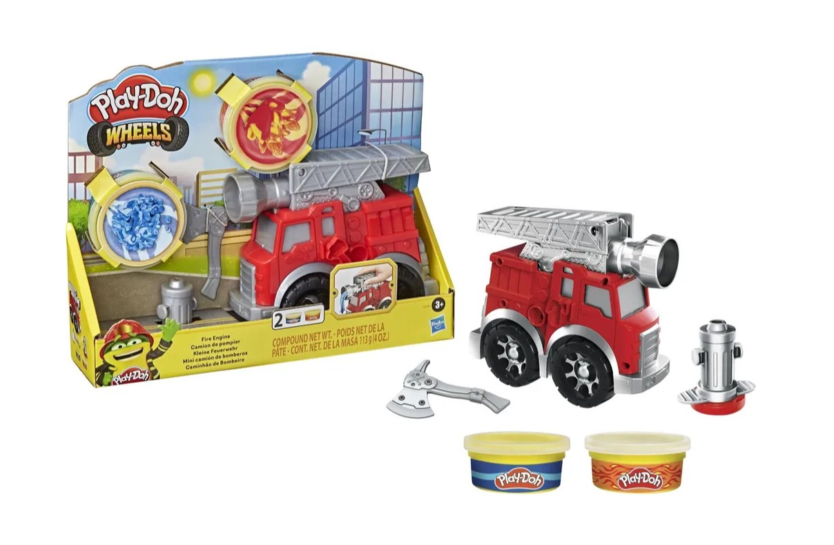 Набор для лепки игровой Play-Doh мини, Пожарная машина