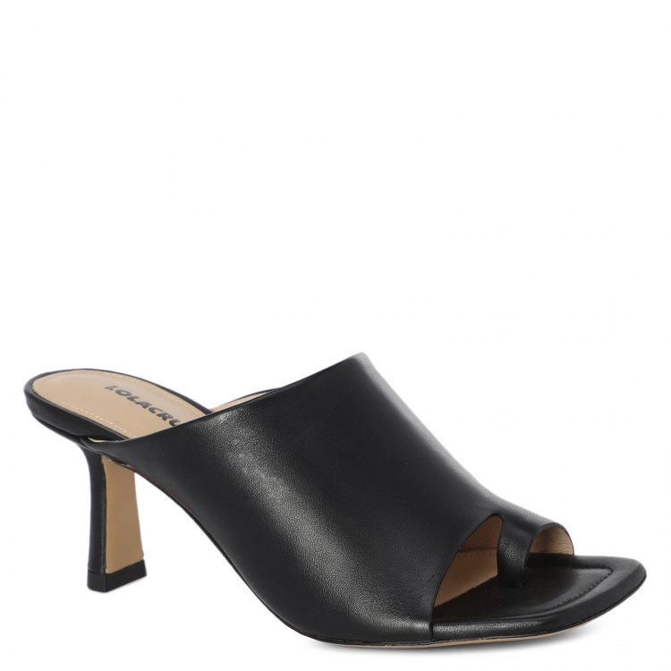 

Мюли женские Lola Cruz 126Z14BK черные 36 EU, Черный, 126Z14BK