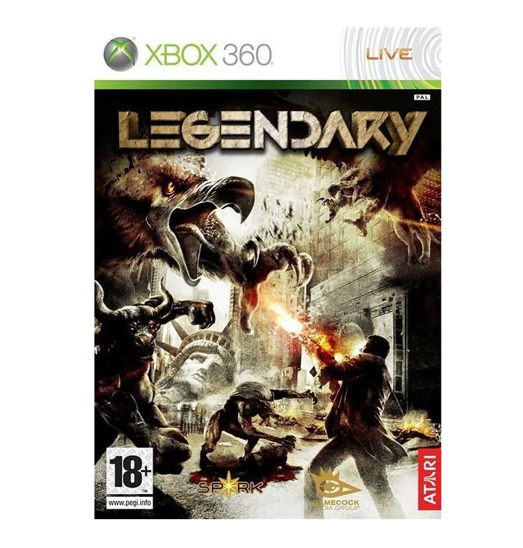 Игра Legendary (Xbox 360, полностью на английском языке)