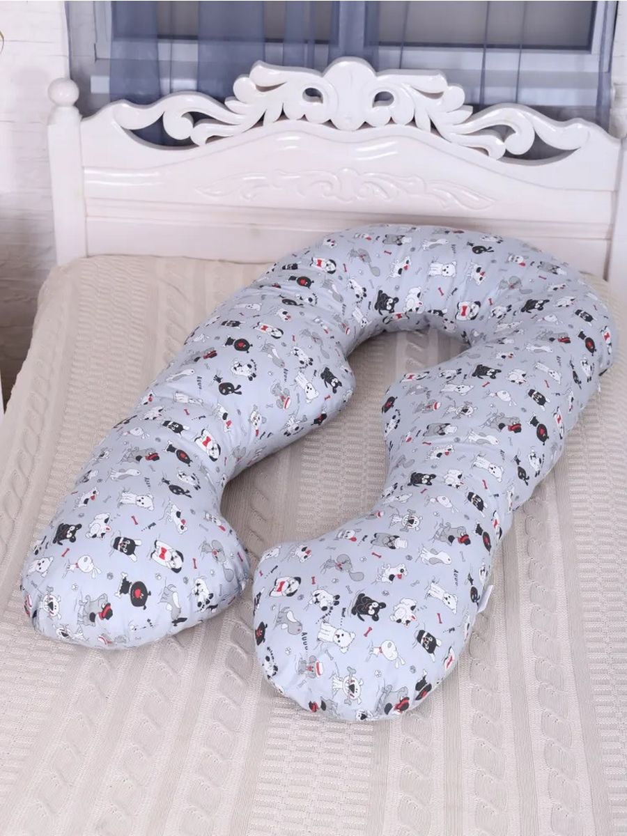Подушка для беременных анатомическая Мастерская снов Funny Dogs 145x70