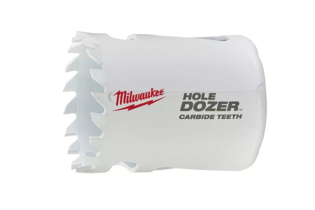 

Коронка Bi-Metal Hole Dozer 38x41mm CARBIDE TEETH, MILWAUKEE