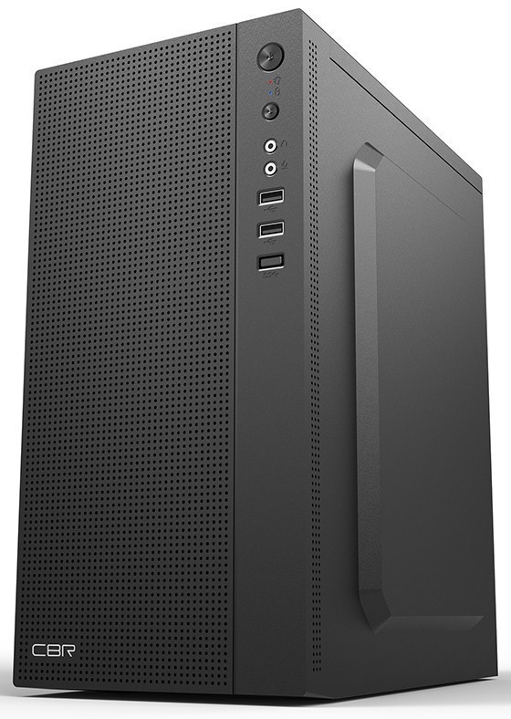 

Корпус компьютерный CBR (PCC-MATX-MX08-WPSU) черный